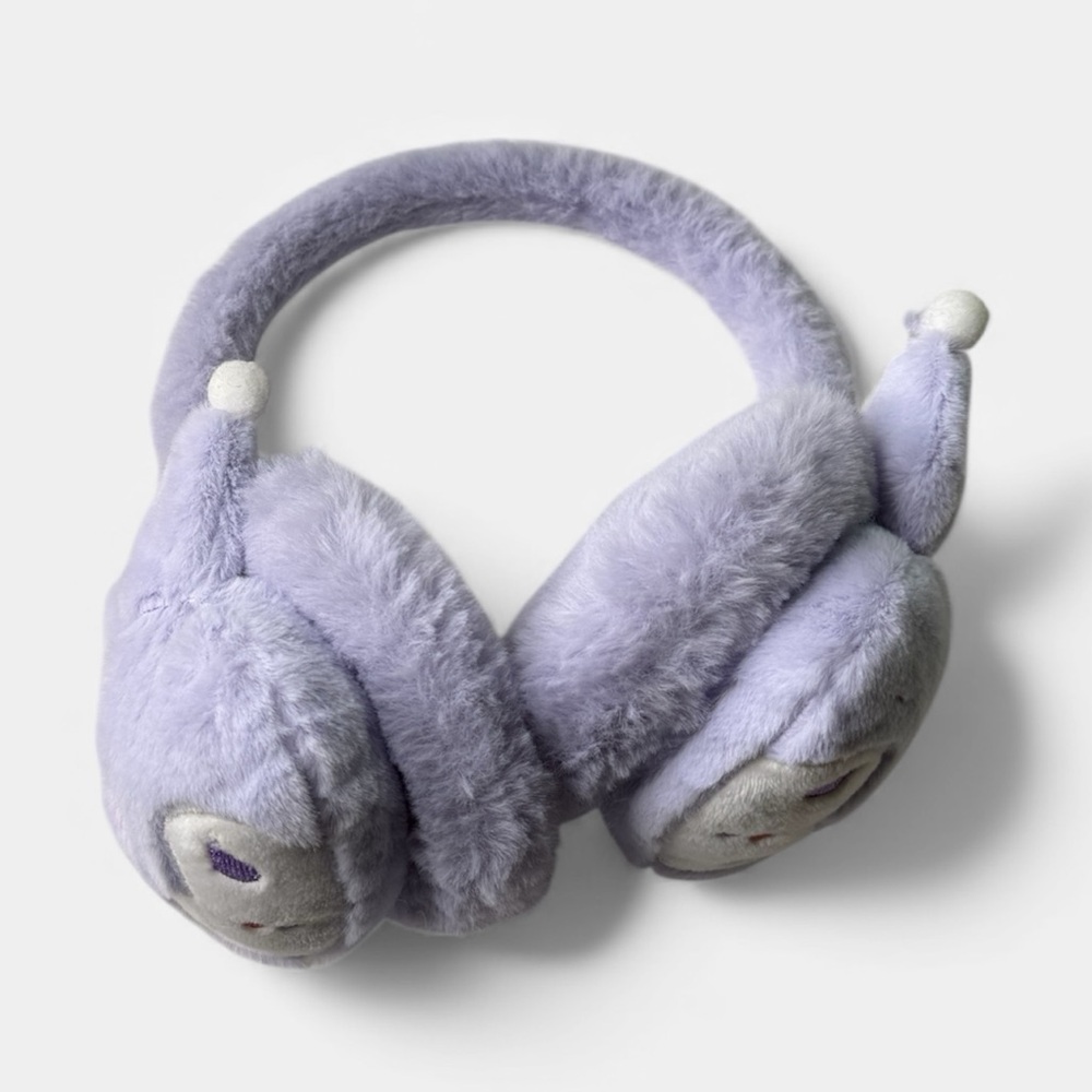 Kawaii Anime Plush Faux Fury Character Earmuffs sz One Size NWOT!!‎